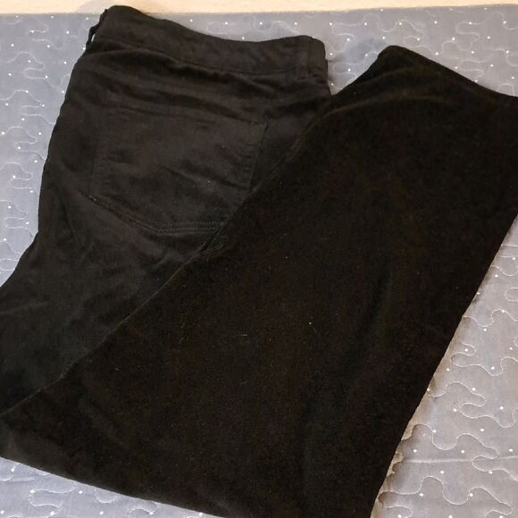CHAPS Stylish Black Pants size 20W - Picture 1 of 6